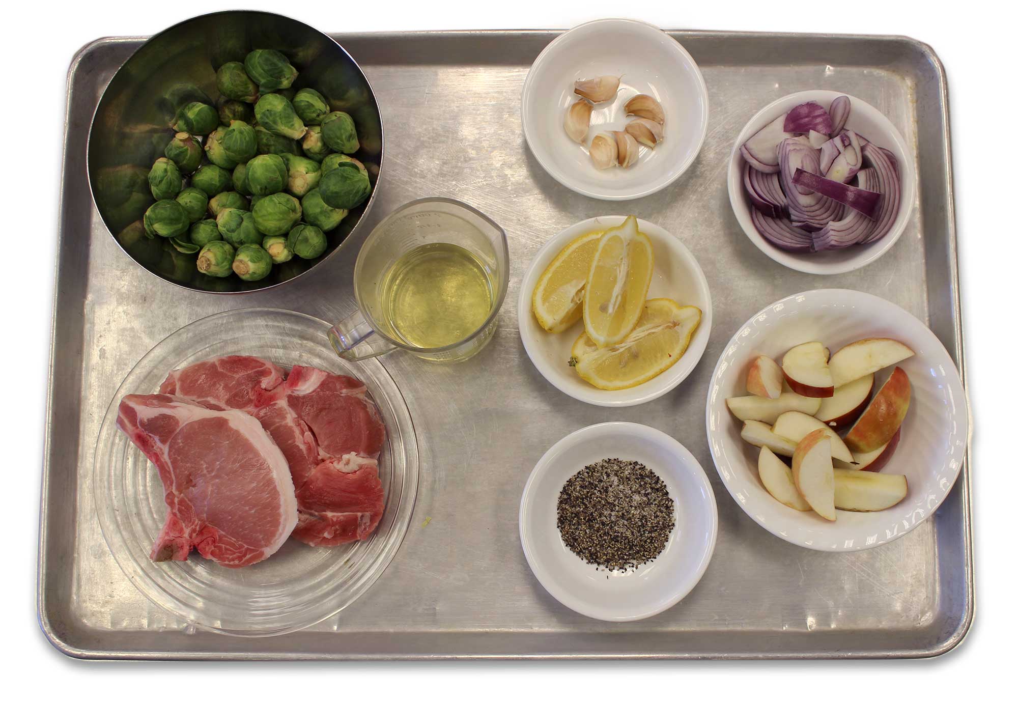 Lemon Garlic Pork Chops Ingredients