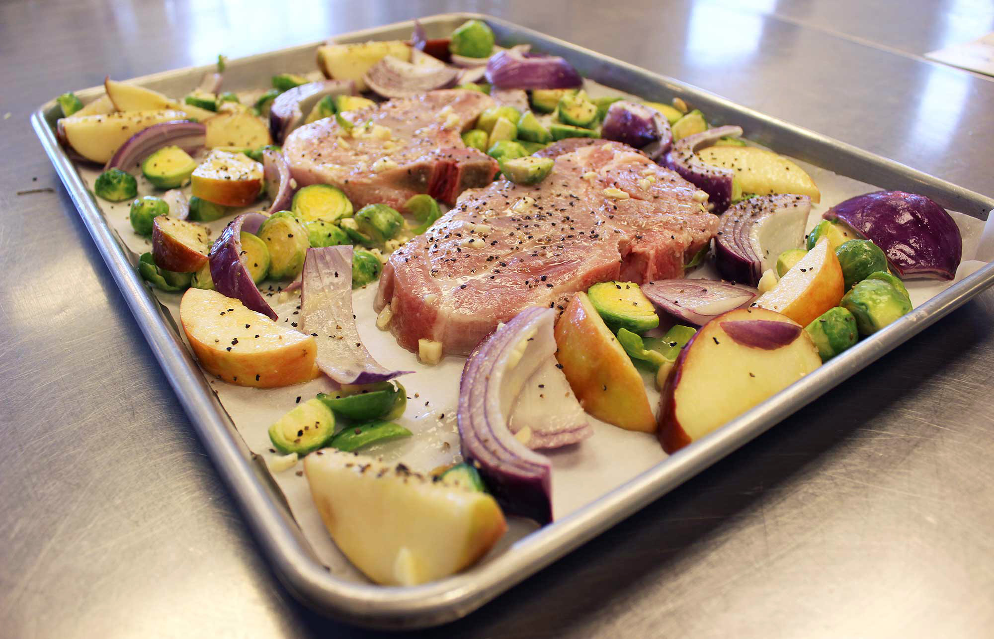 precooked sheet pan dinner 