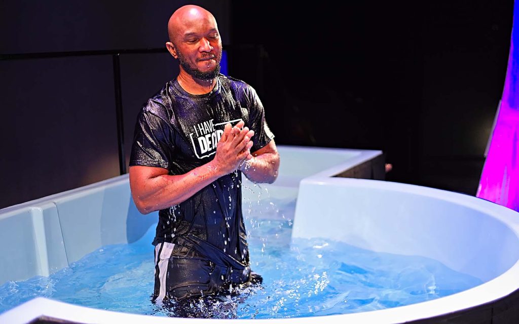 raised to life baptism