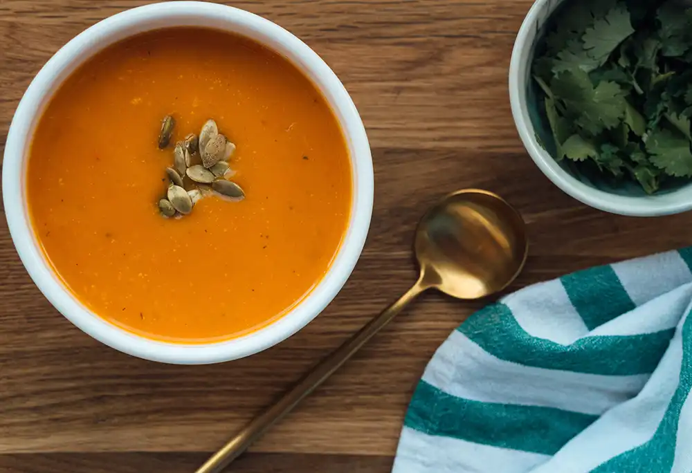 vegan sweet potato soup